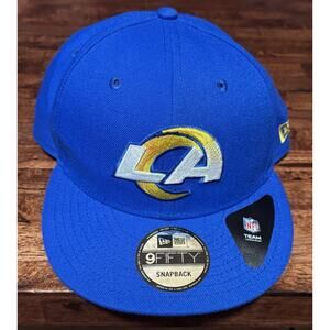 Los Angeles Rams NFL Football New Era 9Fifty Snapback Blue Yellow Brand New